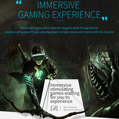 VR Virtual Reality 3D-Brilbox Stereo VR voor  Kartonnen Headsethelm voor IOS Android (G06E) 2