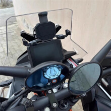 Motorcycle Phone Navigation Mount Bracket Handlebar Bar Extension Stand Holder for 790 890 Adventure ADV R 2024- 22MM