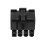 30PCS 4.2mm 8P 8PIN Male PCI-E PCIe Power Connector Plastic Shell for PC Computer ATX  Card GPU, Black 4