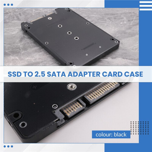 M.2 NGFF para SSD / MSATA  de 2,5 Polegadas para Caixa de Placa Adaptadora  (Chave B para Adaptador de PC M2 + M Desktop Socket NGFF) 2