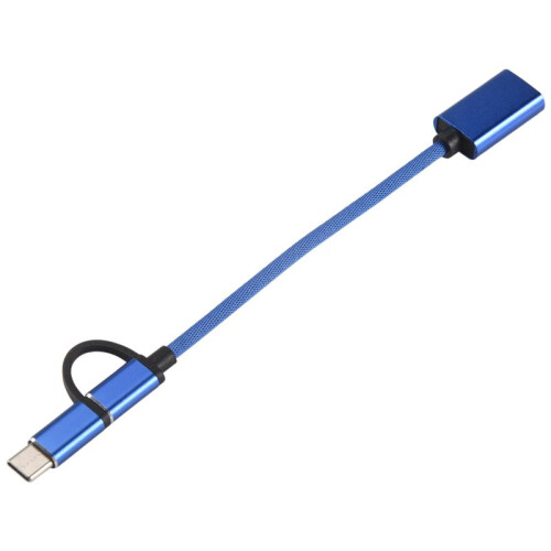 2 in 1 USB 3.0 OTG Adapter Cable Type-C Micro-USB to USB 3.0 Interface Converter for Cellphone Charging Cable - 2