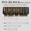 M.2 NVME Till PCI-E 4.0-Adapterkort M.2 M-KEY-Kortplats StöDer 1U-Server 2
