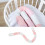 Almohada envolvente para cuna 180 cm Algodón rosa 360 5