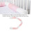 Almohada envolvente para cuna 180 cm Algodón rosa 360 4