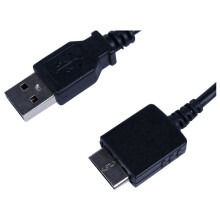 5X USB Data Charging Cable Cord for Walkman E052 A844 A845 MP3 MP4 Player Black