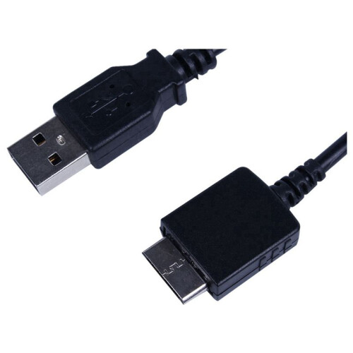 5X USB Data Charging Cable Cord for  Walkman E052 A844 A845 MP3 MP4 Player Black