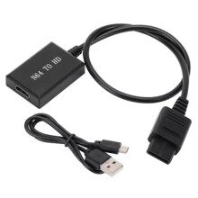 For N64 to -Compatible Converter HD Link Cable for N64/GameCube/SNES for 64 to HD Converter