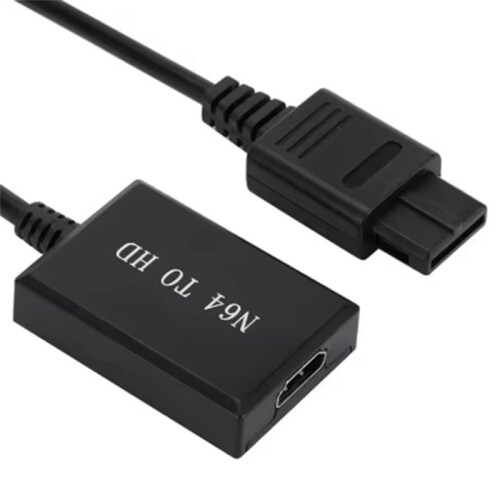 Para Conversor de N64 para  Compatível com HD Link Cable para N64/GameCube/SNES para  64 para Conversor de HD 1