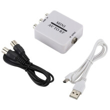 AV to RF RCA AV to RF Converter RCA to RF Video Converter AV to RF Amplifier with RF