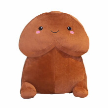 Funny Gag Gift Novelty Plush Pillow Set for Couples Soft Boobie Design Bedroom Decor B20cm
