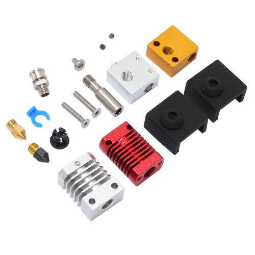 Ανταλλακτικό MK8HotEnd Premium για Ender3Pro V2 Μεταλλικά εξαρτήματα υψηλής ποιότητας Σωλήνας 2