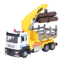 Camion giocattolo da legname in scala 1:32, 30 mAh, 16105,5 cm, Giallo