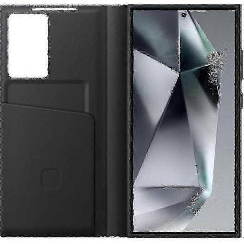 Galaxy S24 Ultra Smart View Wallet Case in Black 2