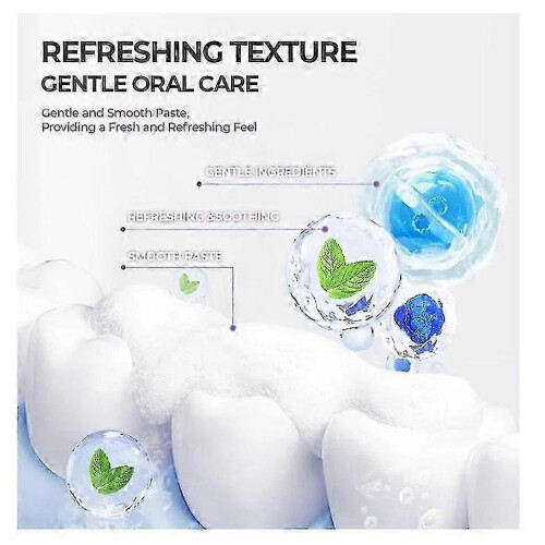 (3pcs)Nature Tooth Refresh Toothpaste, Hydroxyapatite Toothpaste for Sensitive Teeth 1