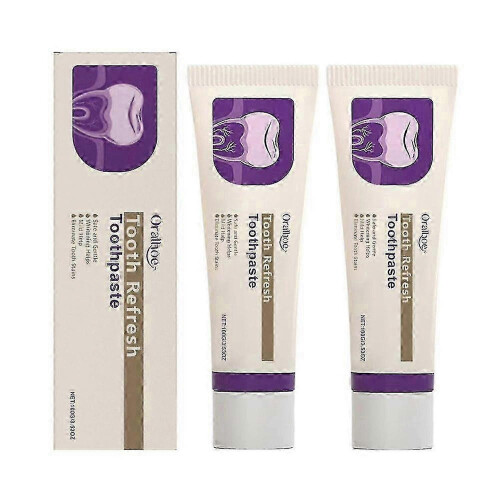 (2pcs)Nature Tooth Refresh Toothpaste, Hydroxyapatite Toothpaste for Sensitive Teeth