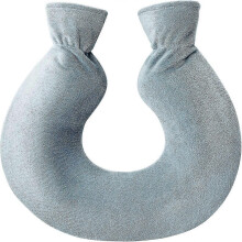 U-shaped plush rubber neck and shoulder warmer 2L hot water bottle 1pcs