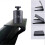 TV Shelf Foldable Set Top Box Organizer Bracket (Black) 2pcs 3