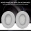 (White) Compatible For Bose 700/NC700 Bluetooth Headphone 1 Pair Replacement Protein Leather Earpads Ear Cushions 2