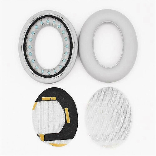 (White) Compatible For Bose 700/NC700 Bluetooth Headphone 1 Pair Replacement Protein Leather Earpads Ear Cushions 2
