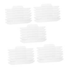 30pcs Disposable Collar Sweat Pads with Strong Adhesive for Shirts and Hats Odor Prevention