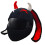 Horned Devil Rider Helmkappe 2