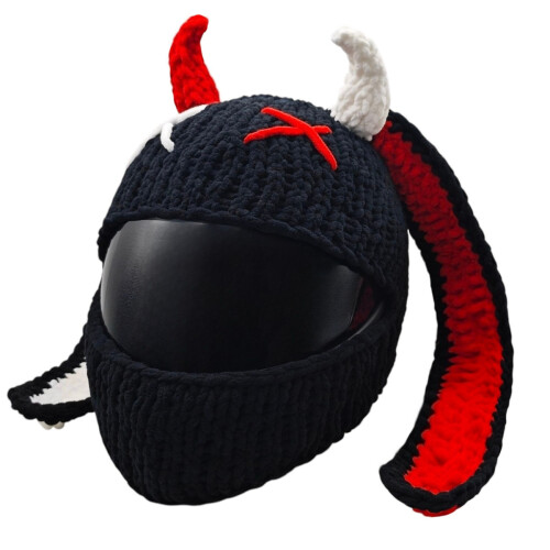 Horned Devil Rider Helmkappe 1
