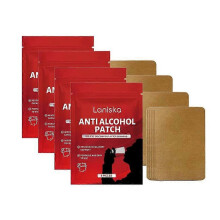 (4PCS) H-1-10x Anti-Alcohol Patches, Happy Hour Aid Patches, Party Drinking Recovery Patch Long-Lasting Quit Drinking Patch