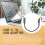 Nylon Braided for Surface Connect to USB-C Charging Cable for Surface Pro7 Go2 Pro6 5/4/3 Surface Laptop Book 1