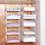 (5 Layer,Grey)Foldable Clothing Organizing Rack with Multi-Layer Hangable Clothes Finishing Basket for Hat Clothing 4