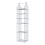 (5 Layer,Grey)Foldable Clothing Organizing Rack with Multi-Layer Hangable Clothes Finishing Basket for Hat Clothing 1