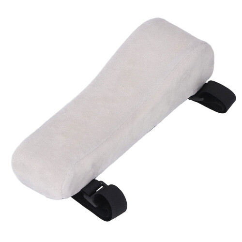 Memory Foam Arm Rest Pad 25x8x6 cm Gray 2