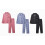 (XL, Black) Elegant Long Sleeve Polka Dot Pyjamas Set  1