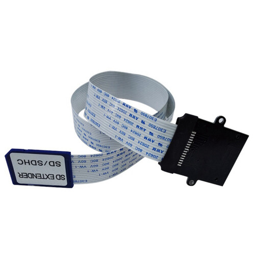 2X  to  Card Extension Cable Card Read Adapter Flexible Extender Micro- to SDHC/SDXC Memory Card Extender Linker 2