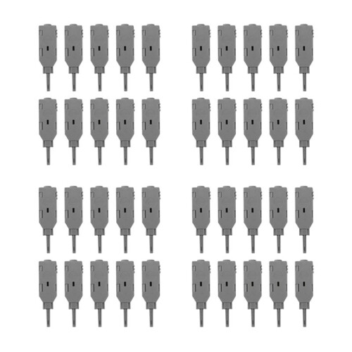 40Pcs 110 Test  Rj11 Voice Connector  Check Phone Voice for Krone Module Telecom Patch Panel