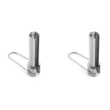 2X Ferramenta de RemoçãO de Escudo de Segurança, Conector F Coaxial de Segurança Chave Adaptador de Ferramenta de PreensãO para Cabo Coaxial