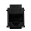 40Pcs RJ45 Connector  Jack Cat6 Extension Coupler Ethernet Network LAN Cat 6 Coupler Jacks Extend Adapter,Black 1