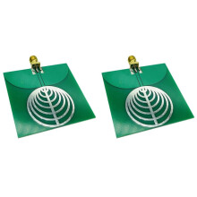 2X UWB Antenna Ultra Wideband Antenna Pulse Antenna Operating Frequency 2.4-10.5G SMA Female Connector