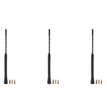 3X Bil Radlo Universal Flexible Anti Noise Bee-Sting Aerial Air Arial Antenn