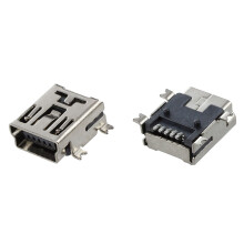 Replacement USB Type B Female 5 Pin PCB Board Mount Jack Charger Connector 10 Pcs