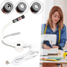 (DOT) Magnetic Positioning Quilting Laser Light for Sewing Machine Straight Guide Adjustable Stitch Line Tool with 650mm Beam Mount Seam Rotating