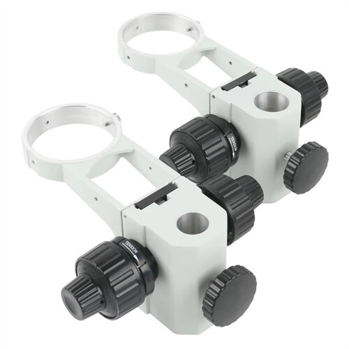 Microscope Focus Rack with Smooth Ball Bearing, Coaxial DualSpeed Control, 76mm32mm Holder 2