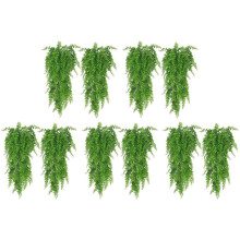 10 Pack Artificial Hanging Plants Fake Ivy Leaves Wall Decoration for Indoor Outdoor, Greenery Home Decor Faux Vine