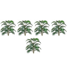5X Artificial Plant Leaf Artificial Fake Tropical Leaf Artificial Plant