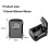2X Key Cabinet Organizer, Key Lock Box, Wall Mounted Waterproof Key Storage Lock Box with Mounting Kit 5