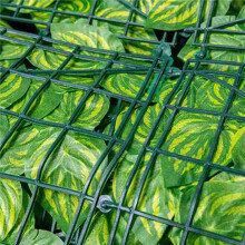 5pcs 0.5X3 Meter Wall Plant Fence Leaves Artificial Faux Ivy Leaf Privacy Fence Screen Decor Panels Hedge