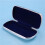 4X Glasses Case, Aluminum Hard Shell Eyeglasses Case Striped Spectacles Box 7