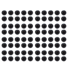 80 Pcs Marbles 16mm Glass Marbles Knicker Glass Balls Decoration Color Nuggets Toy Black
