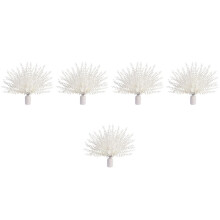 White Artificial Eucalyptus Stems,180Pcs Faux Eucalyptus Branches Leaves for Floral Arrangement Wedding Bouquet Decor