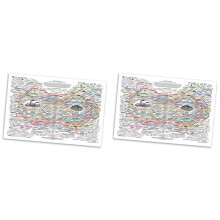 2X Healing Web Poster NaturläKemedel Diagram Canvas VäGgkonst Horisontellt Affischtryck Mental Health Posters
