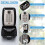 3X Key Box Wall Mounted Large Key Box Secure Outdoor Key Box with 12 Code Rustproof  Heavy Duty Key 3